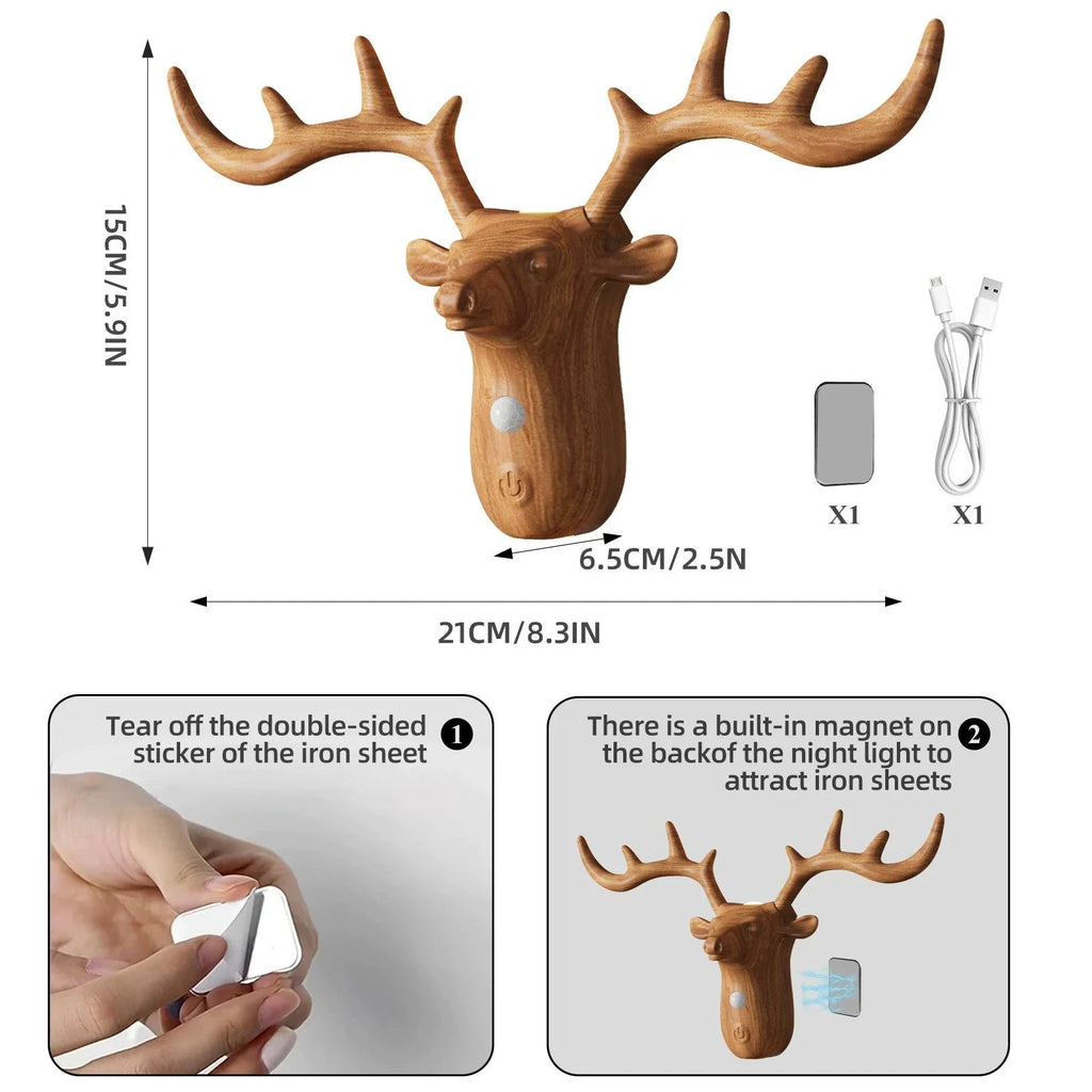 New LED Motion-Sensing Bedside Wall Lamp Rechargeable Magnetic Wireless Bedroom Wall Light by BowLift