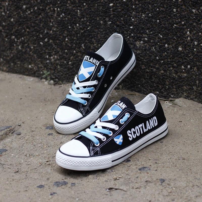 SCOTLAND Rican Canvas Sneakers Shoes For Men Women Fans by Crocs