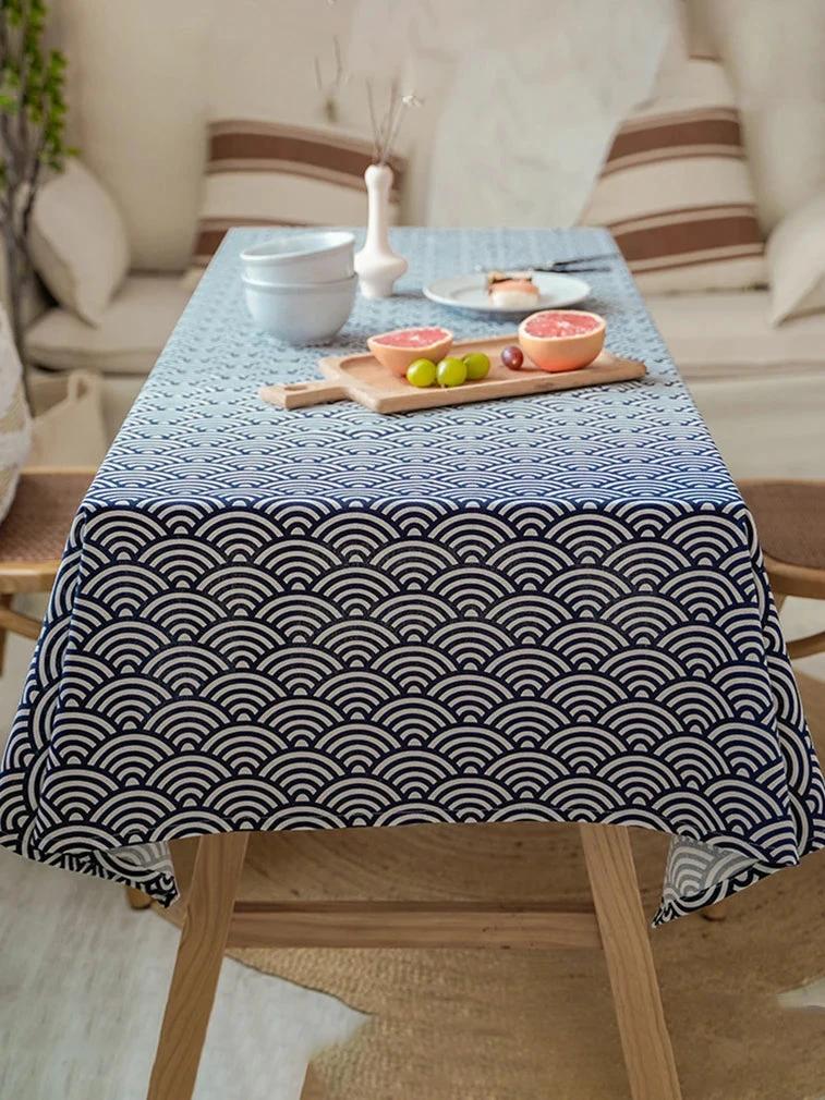 Japanese Linen Tablecloth 100 Percent Sustainable by BowLift