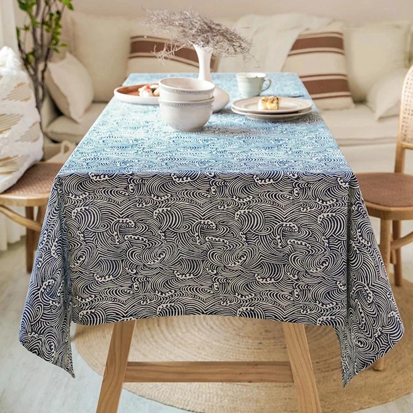 Japanese Linen Tablecloth 100 Percent Sustainable by BowLift