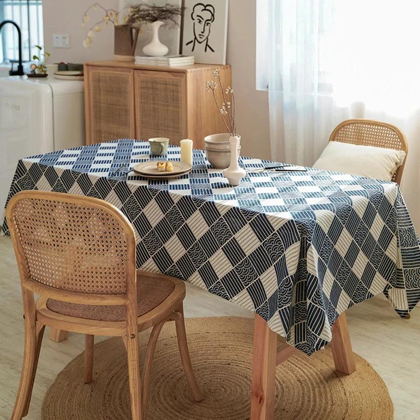 Japanese Linen Tablecloth 100 Percent Sustainable by BowLift