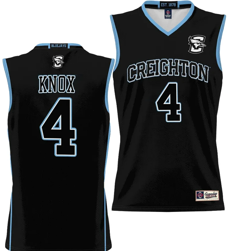 Sterling Knox Jersey #2 Creighton Bluejays College NIL Basketball Lightweight by My store basketball