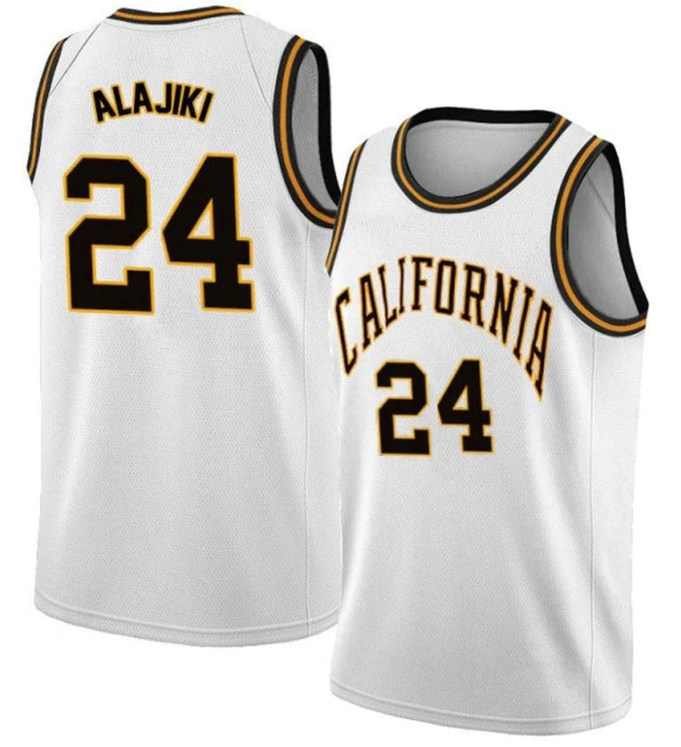 Sam Alajiki Jersey California Golden Bears College Basketball #24 by My store basketball