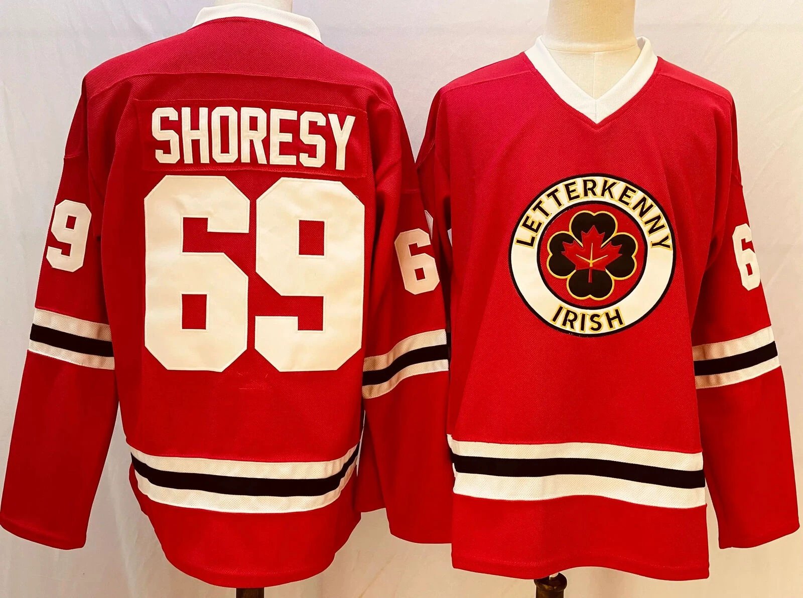 SHORESY Jersey #69 Ice Hockey LETTERKENNY Ireland All Stitched by Hockey David