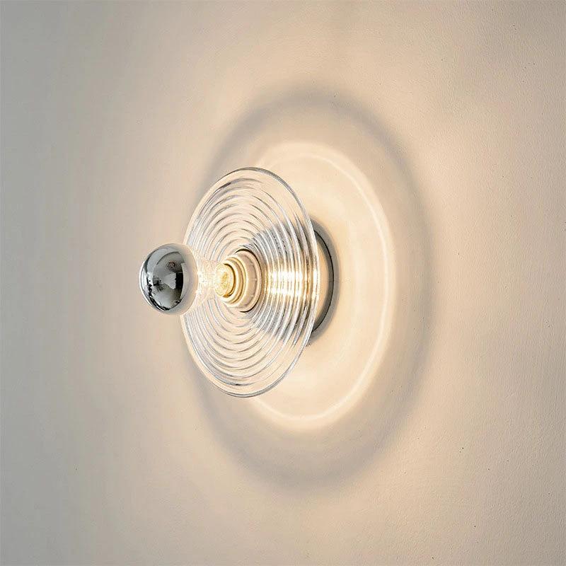Timeless glass wall lamp for versatile lighting Bowlift by Bowlift