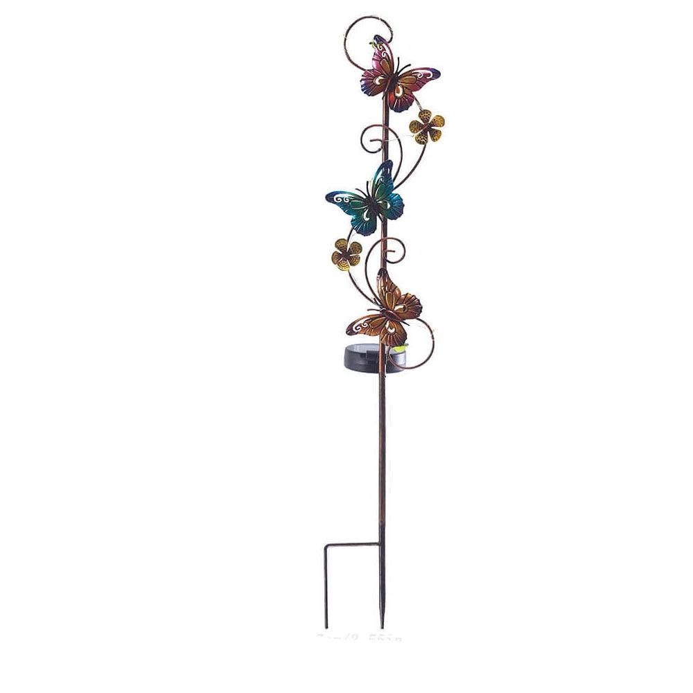 Powered Garden Lantern – Artistic Metal Design for Atmospheric Outdoor Lighting Bowlift by Bowlift