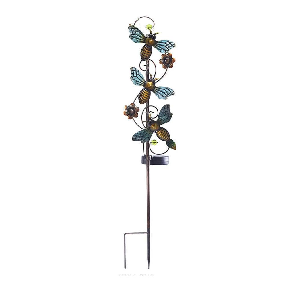 Powered Garden Lantern – Artistic Metal Design for Atmospheric Outdoor Lighting Bowlift by Bowlift