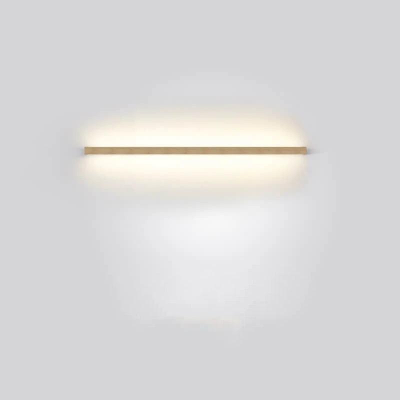 ZenBeam Japanese LED Wall Light | Solid Wood Design | Modern Accent Lighting by BowLift