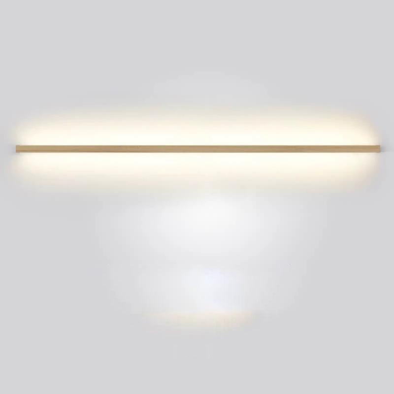 ZenBeam Japanese LED Wall Light | Solid Wood Design | Modern Accent Lighting by BowLift