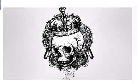 Skull Flag-3x5FT Banner-100% polyester by flagsshop