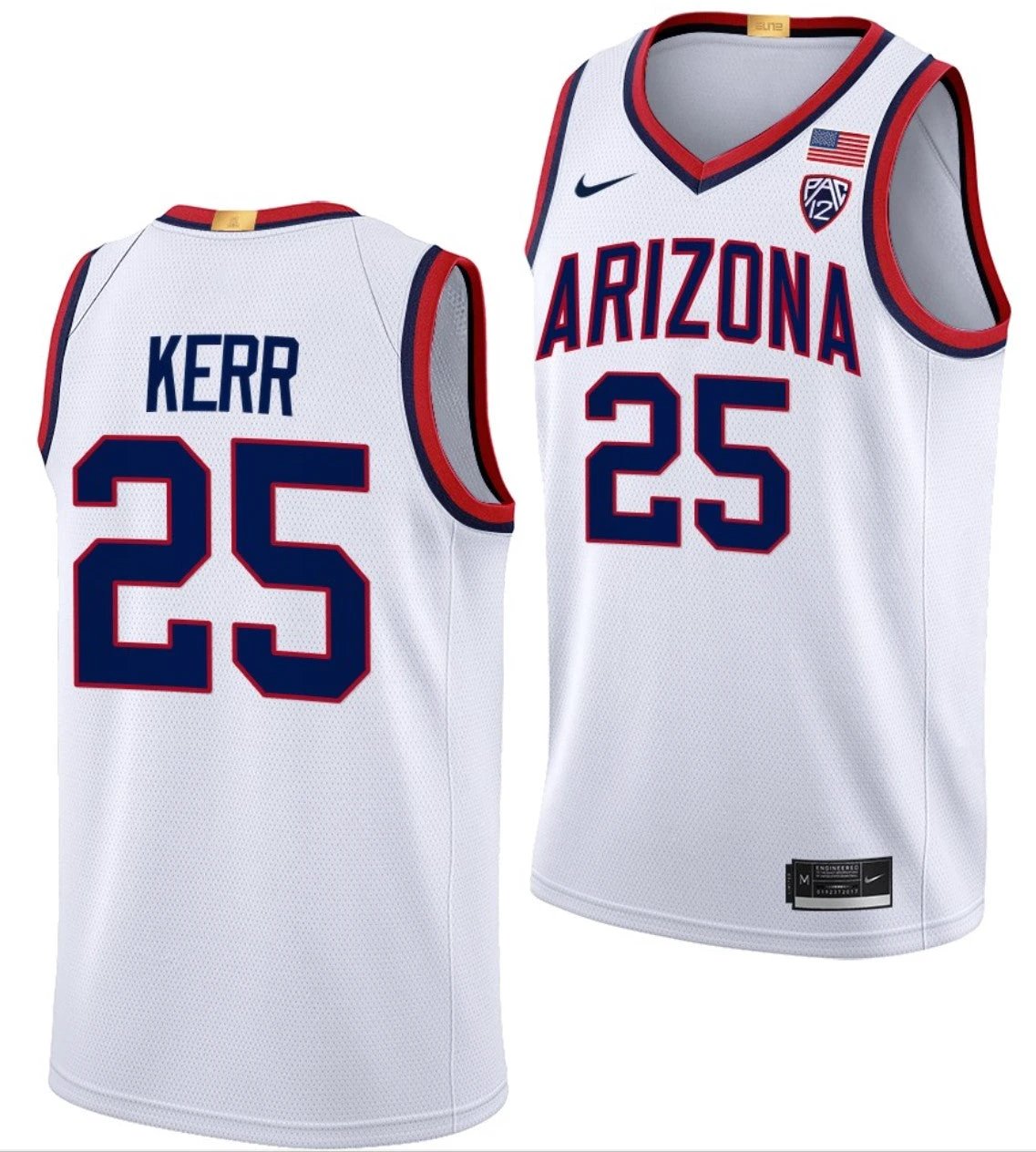Steve Kerr Jersey Arizona Wildcats College Basketball Limited #25 by My store basketball