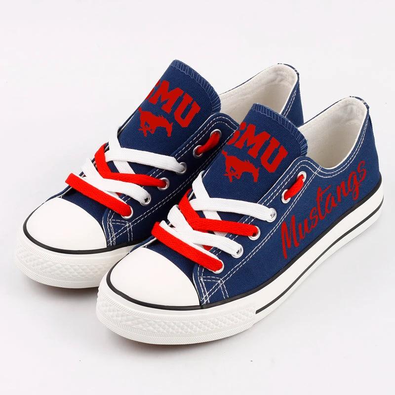 SMU Mustangs Sport Sneakers Shoes For Men Women Fans by Crocs