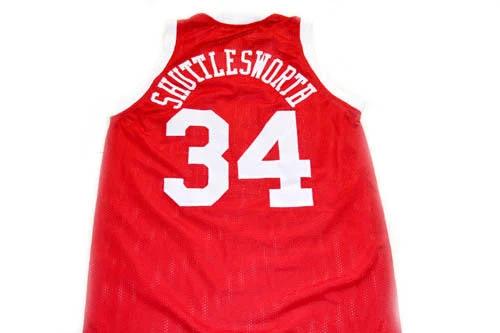 Shuttlesworth Jersey #34 Big State He Got Game Movie Basketball Red by My store basketball