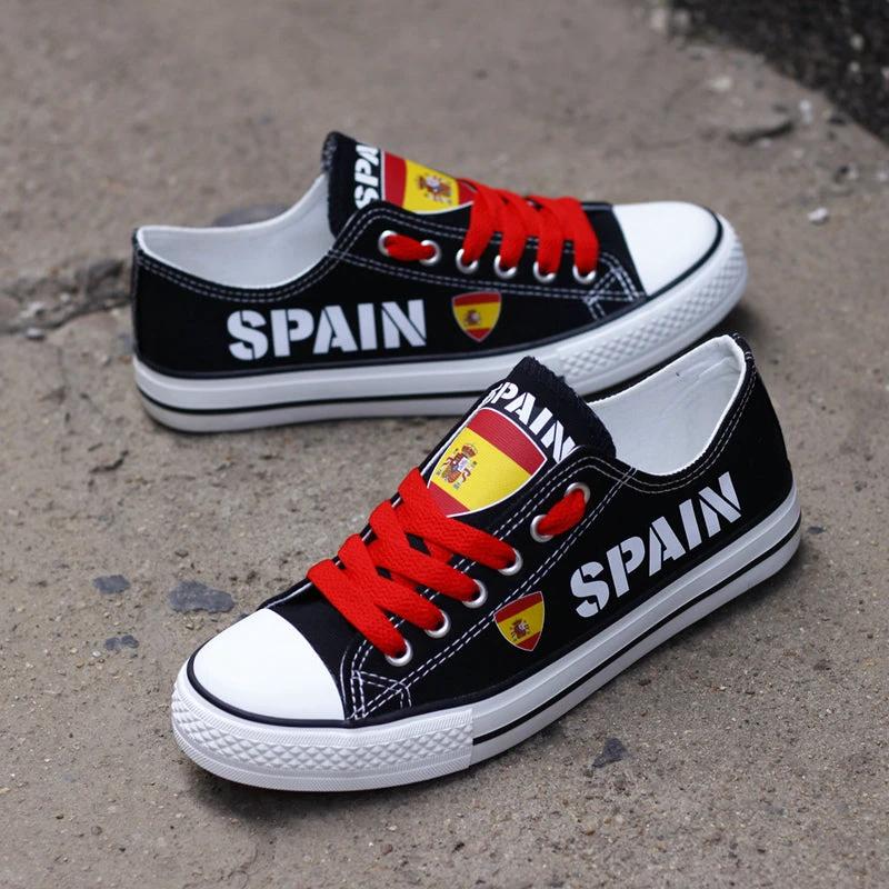 SPAIN Rican Canvas Sneakers Shoes For Men Women Fans by Crocs