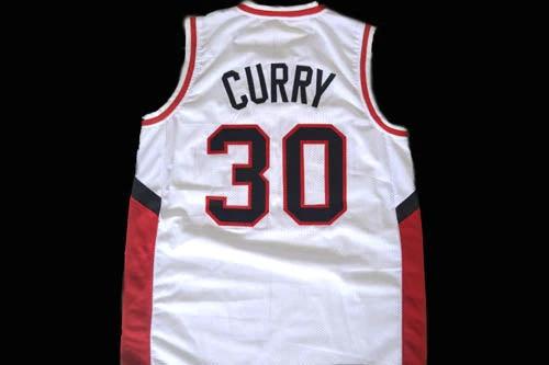 Stephen Curry Jersey #30 Davidson College Wildcats Basketball White by My store basketball