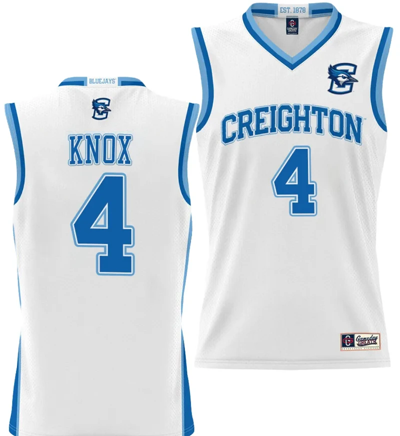 Sterling Knox Jersey #2 Creighton Bluejays College NIL Basketball Lightweight by My store basketball