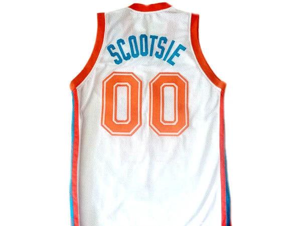 Scootsie Doubleday Jersey #00 Flint Tropics Semi Pro Basketball White by My store basketball