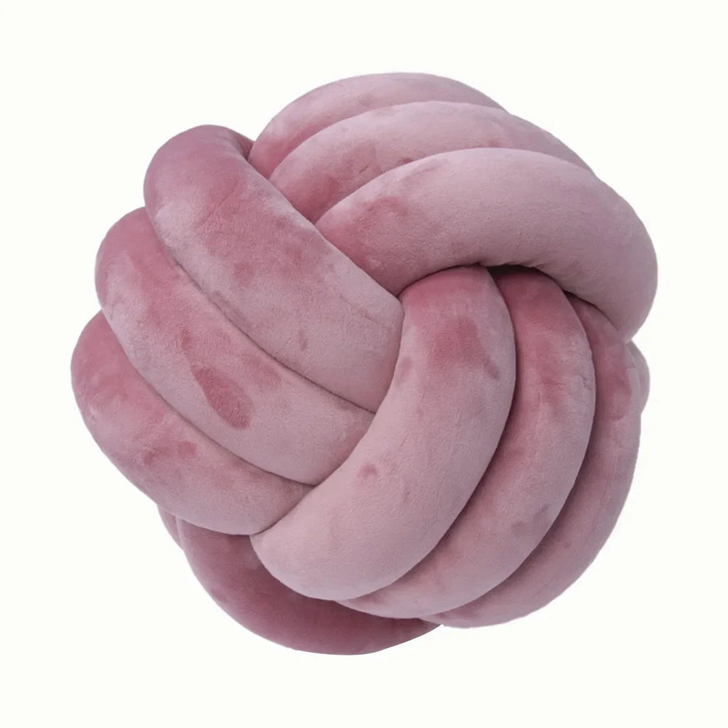 Plush Knot Cushion (Velvet) by Bowlift