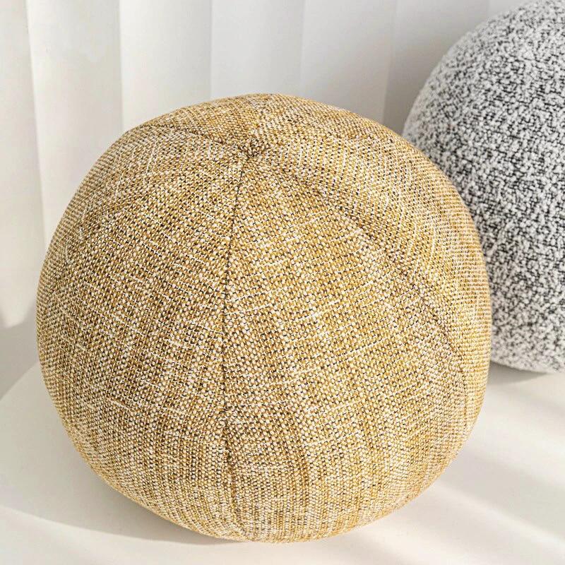 Woven Globe Cushion by Bowlift