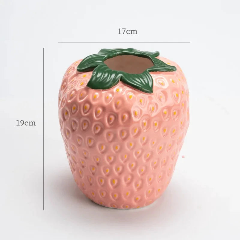 Ugly Strawberry Vase by Bowlift