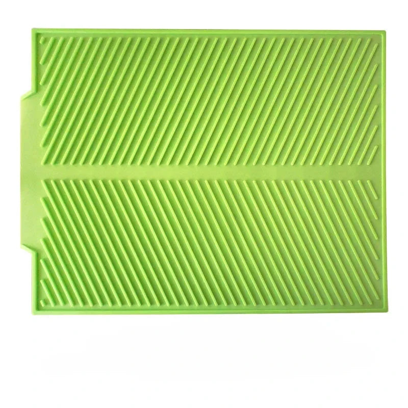 Silidro Silicone Draining Mat Kitchen | Non-Slip & Heat Resistant | Drying Mat for Dishes, Pots & Glasses | Flexible & Easy to Clean by BowLift