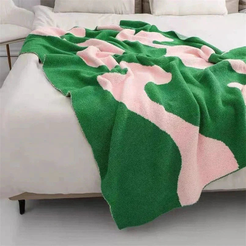 Wavy Stripe Blanket by Bowlift