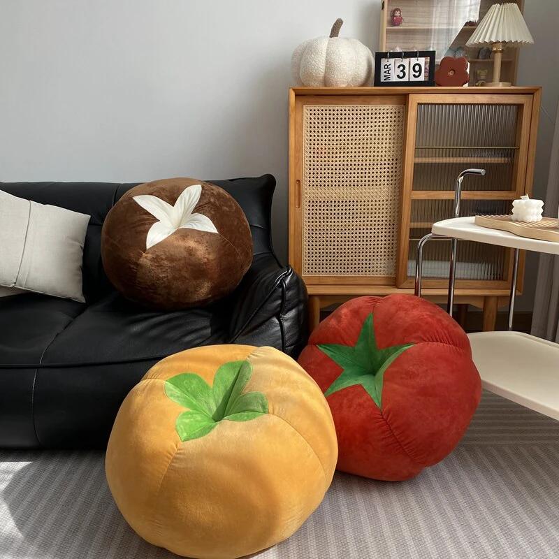 Fluffy Vegetable Cushions by Bowlift