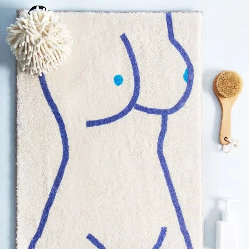 Noodie Illustration Rug by Bowlift