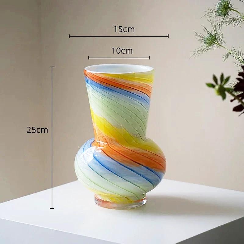 Rainbow Chubby Vase by Bowlift