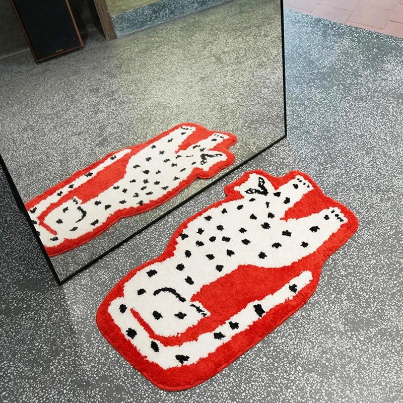 Tufting Leopard Rug by Bowlift