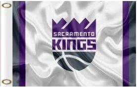 Sacramento Kings Custom US Flag 3X5Ft Polyester Banner USA Digital Print by flagsjustdoit