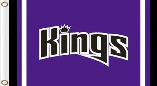 Sacramento Kings Team Flag 3X5Ft Polyester Banner USA Digital Print by flagsjustdoit