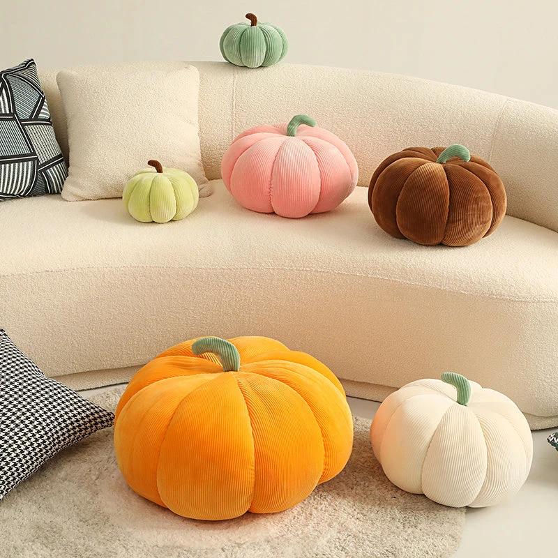 Fluffy Pumpkin Cushion by Bowlift