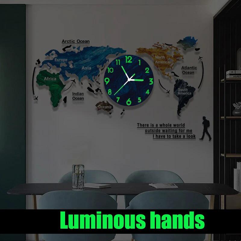 Artsy Time Unique Acrylic 3D DIY Wall Clock by BowLift