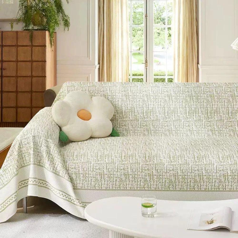 Sahara Sketch Chenille Sofa Cover by Casa & Beyond