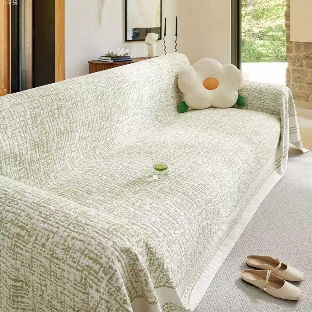 Sahara Sketch Chenille Sofa Cover by Casa & Beyond