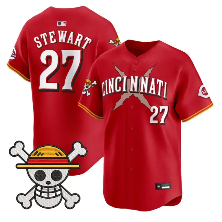 Sal Stewart Jersey #27 Cincinnati Reds One Piece Premier Stitched by My Store