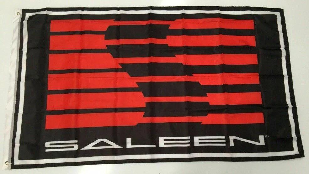 Saleen Banner Flag - Car High Performance Racing Sports Show Workshop Man Cave 3x5ft by flagsjustdoit