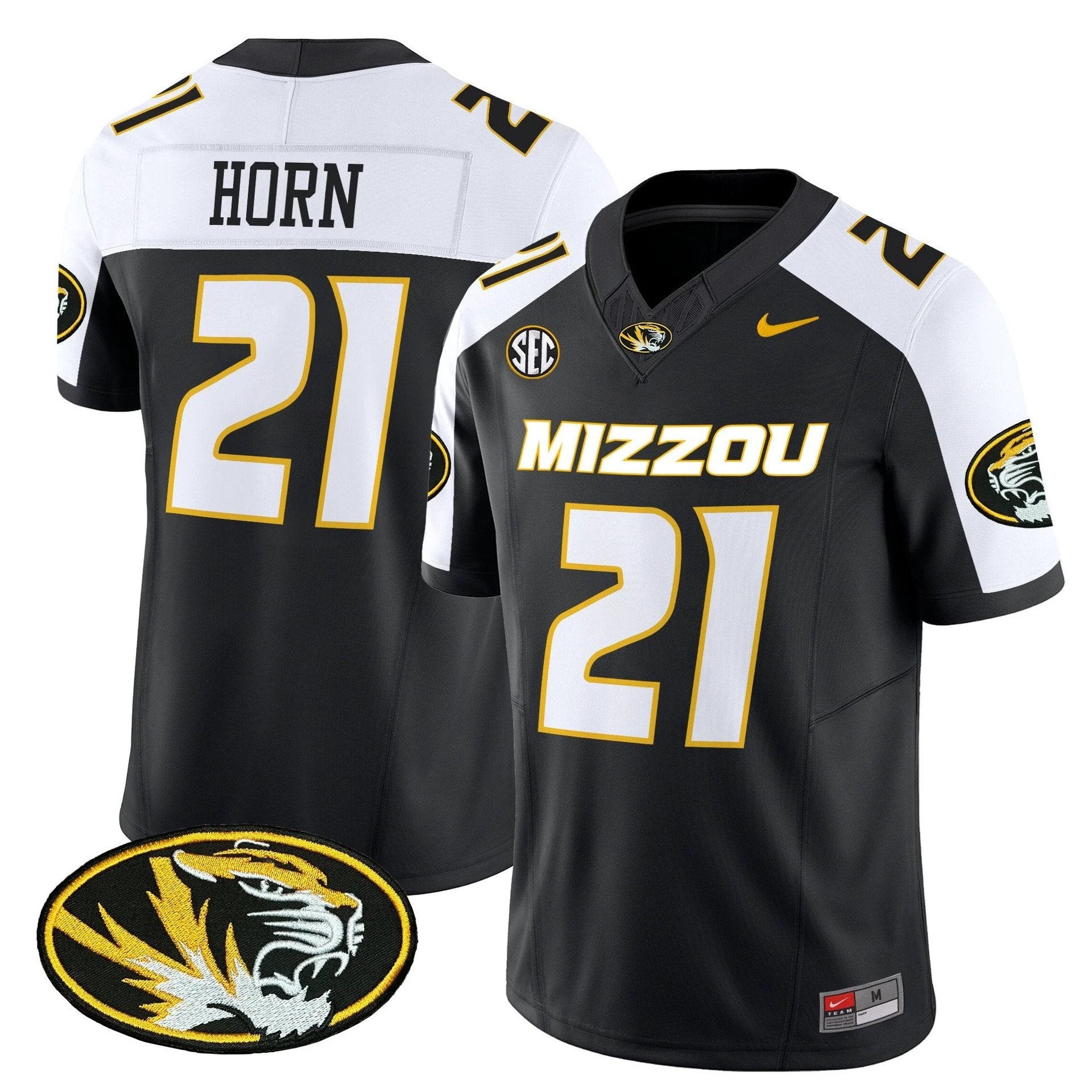 Sam Horn Jersey #21 Missouri Tigers 2025 Vapor Limited Stitched by My Store NCAA Football Jerseys