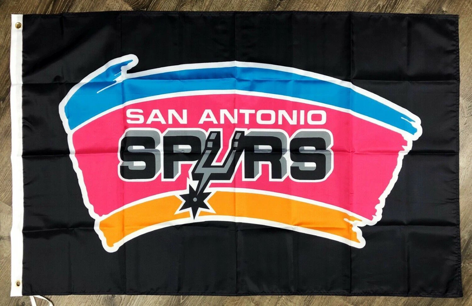 San Antonio Spurs Basketball Flag 3x5 ft Sports Banner Man-Cave Garage New by flagsjustdoit