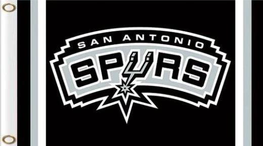 San Antonio Spurs Team Flag 3X5Ft Polyester Banner USA Digital Print by flagsjustdoit