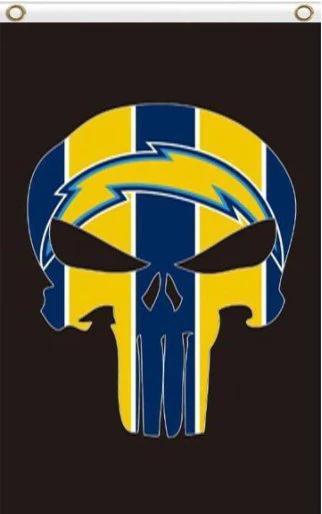 San Diego Chargers Digital Vertical Flag 3X5 Ft Polyester Banner USA 90x150cm by flagsjustdoit