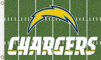 San Diego Chargers Green Flag 3X5 Ft Polyester Banner USA 90x150cm by flagsjustdoit