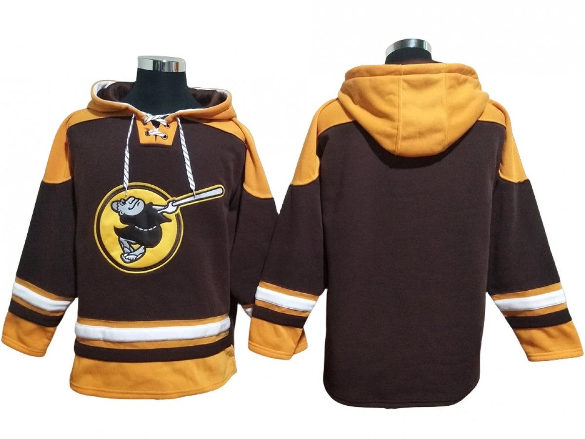 San Diego Padres Brown Pullover Hoodie by Hoodie Pullover