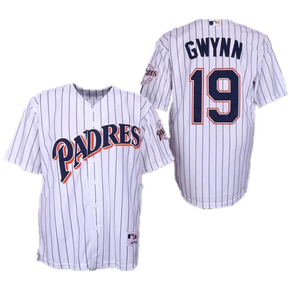 San Diego Padres Tony Gwynn Throwback White Jersey by My Store