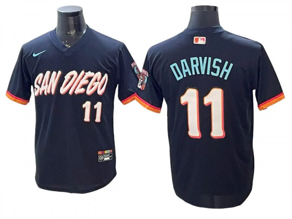 San Diego Padres #11 Yu Darvish 2026 City Connect Limited Jersey - Obsidian by My Store