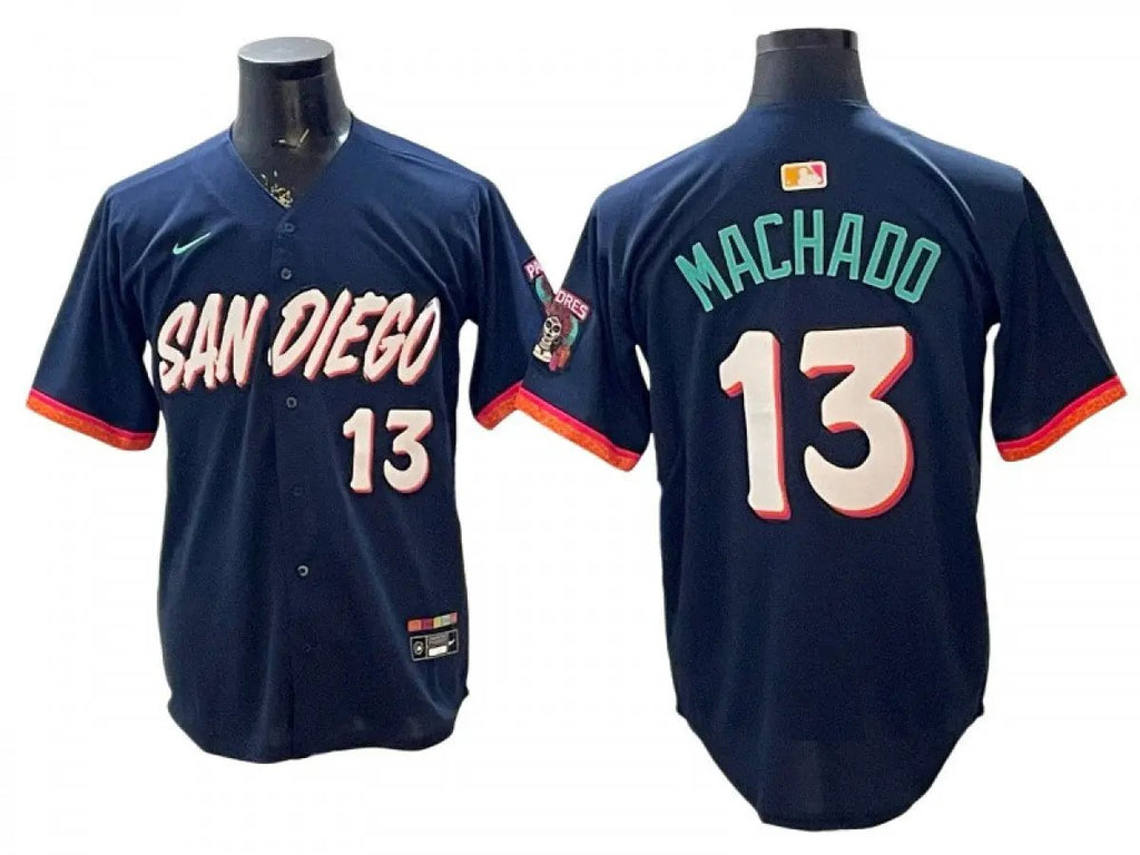 San Diego Padres #13 Manny Machado 2026 City Connect Limited Jersey - Obsidian by My Store