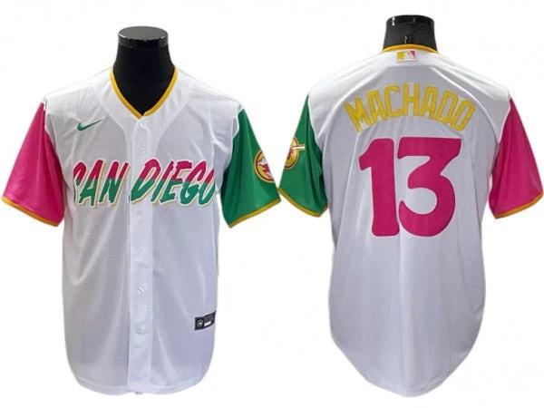 San Diego Padres #13 Manny Machado City Connect Limited Player Jersey by My Store