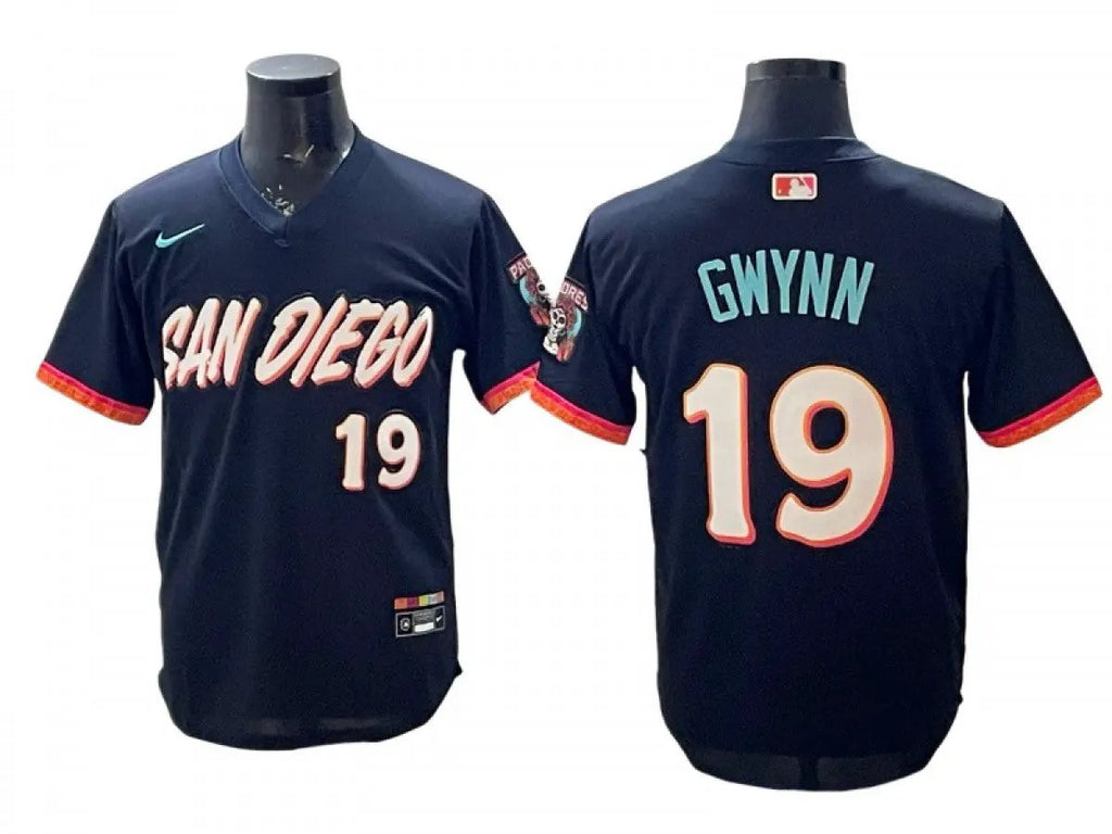 San Diego Padres #19 Tony Gwynn 2026 City Connect Limited Jersey - Obsidian by My Store