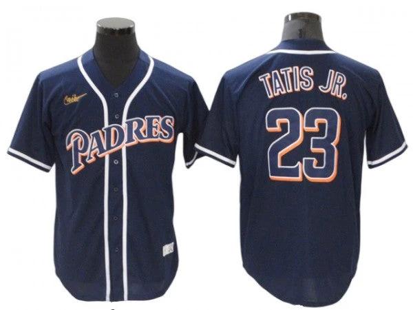 San Diego Padres #23 Fernando Tatís Jr. Navy Cooperstown Collection Jersey by My Store